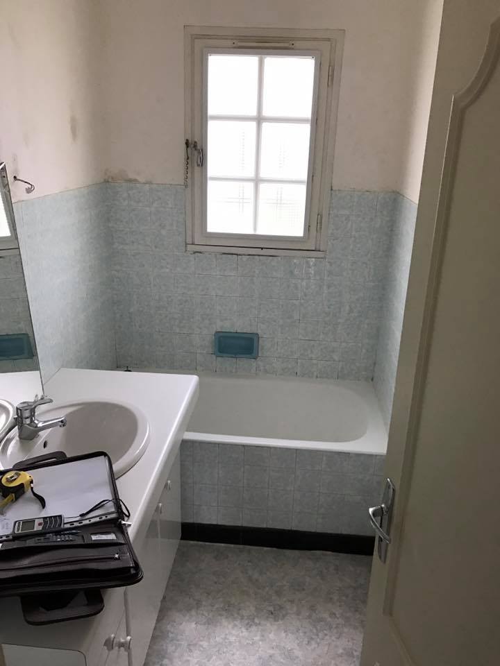 Rénovation salle de bain AVANT