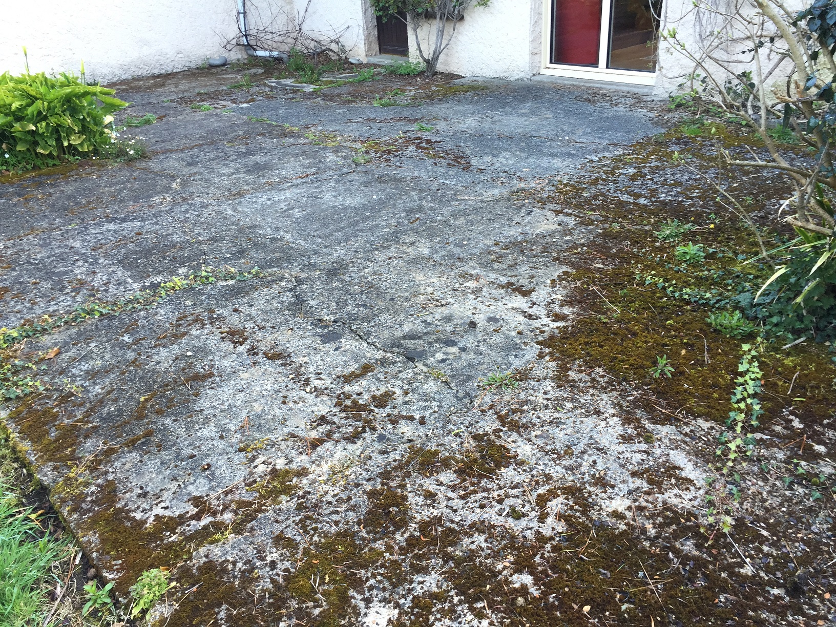 Rénovation terrasse AVANT