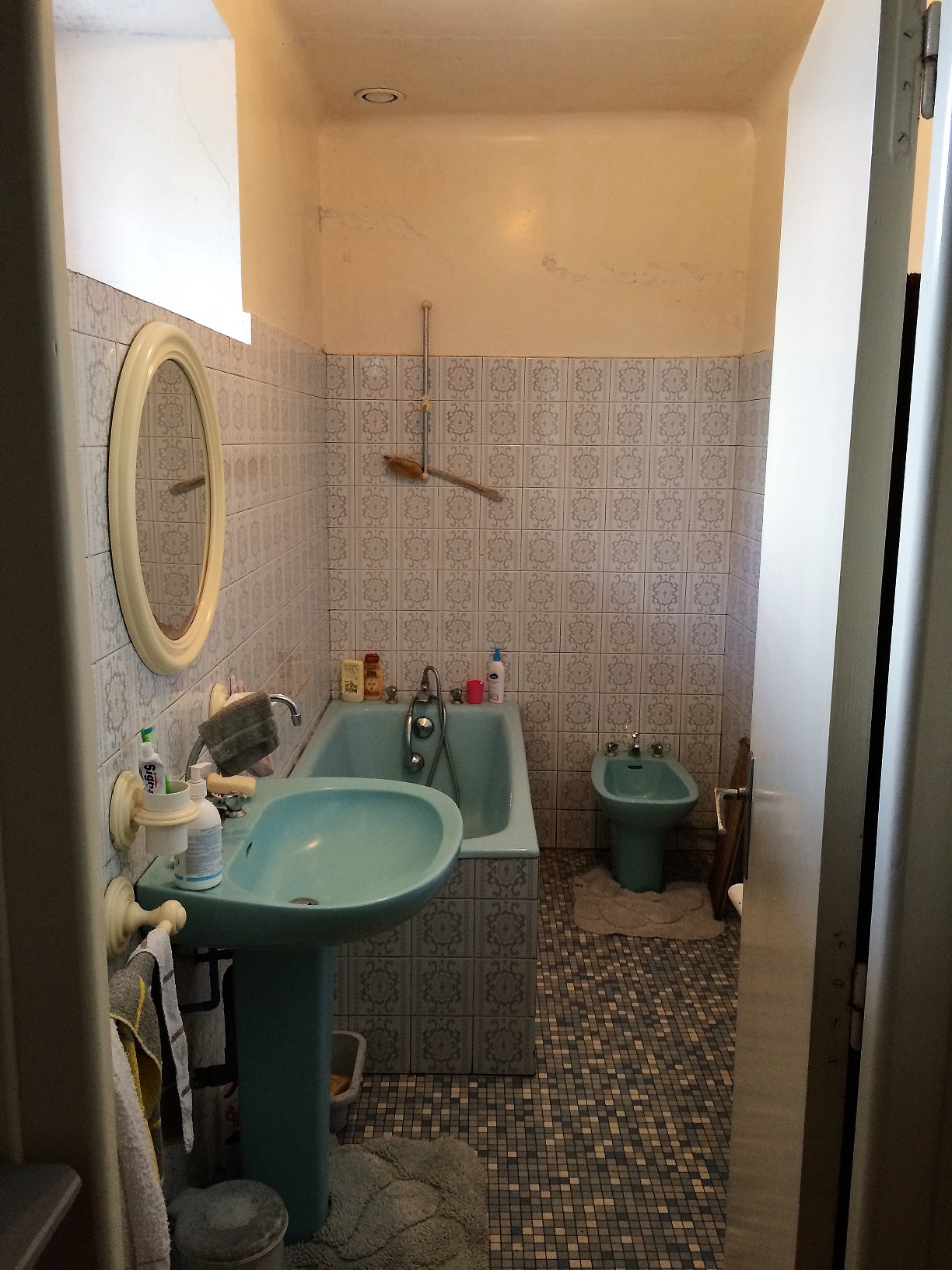 Rénovation Faïence salle de bain AVANT
